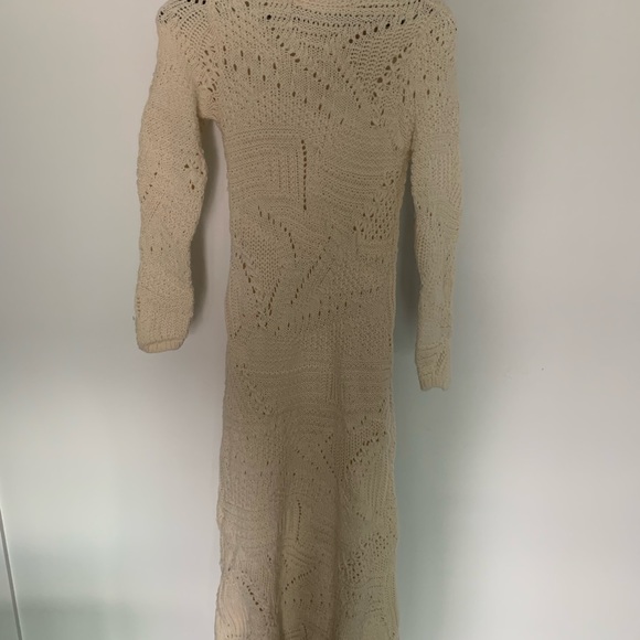 Mango Openwork Detail Sweater Dress - Picture 7 of 10